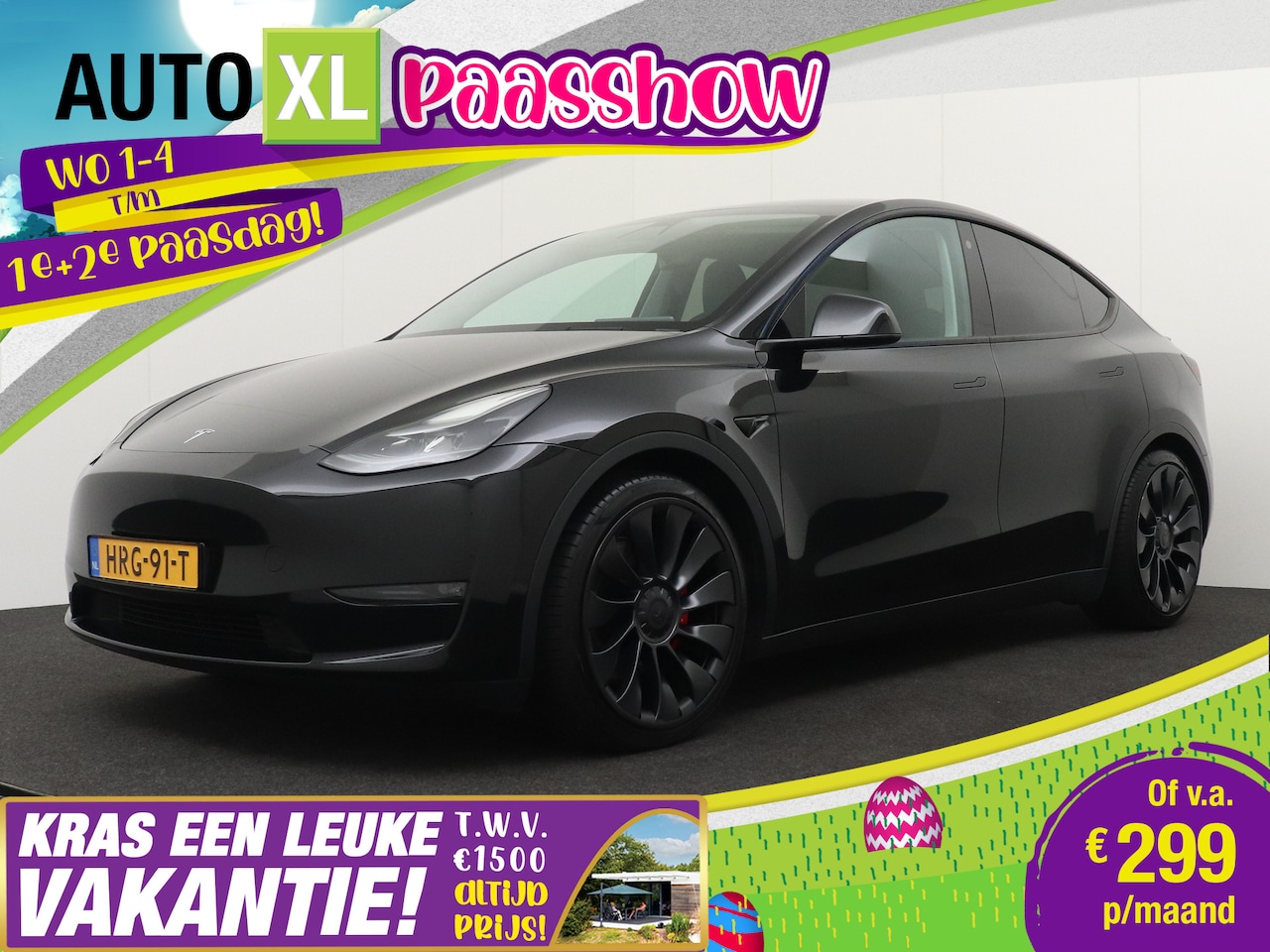 Tesla Model Y - Performance AWD 75 kWh Autopilot Pano-dak 21'LMV - AutoWereld.nl