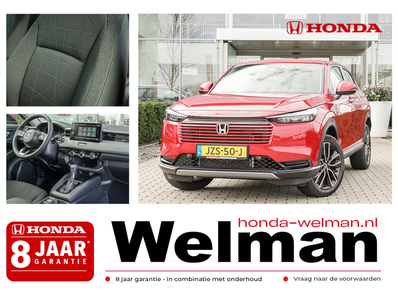 Honda HR-V - 1.5i e:HEV ELEGANCE - DEMO - FULL HYBRID - AUTOMAAT - AutoWereld.nl