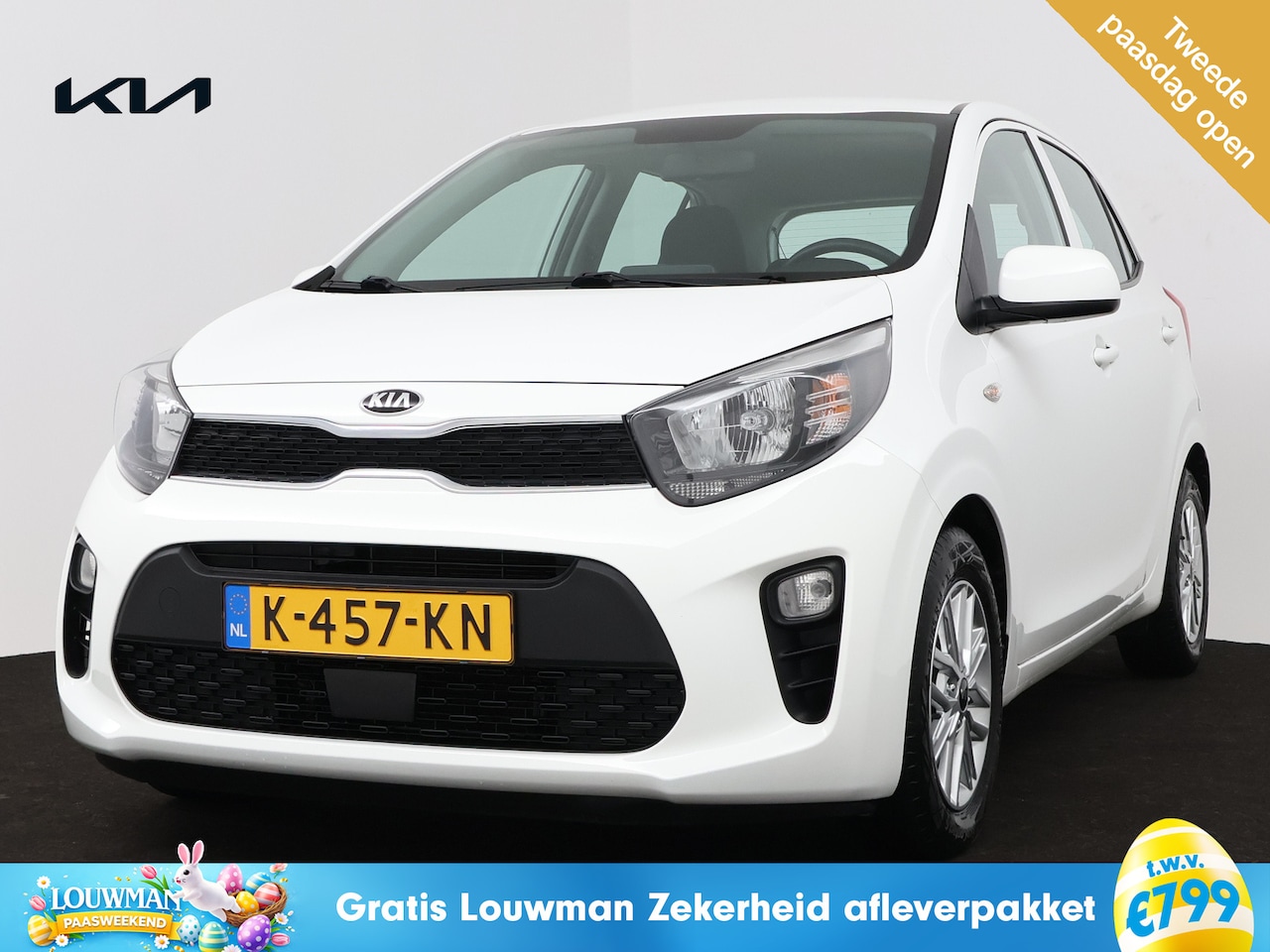 Kia Picanto - 1.0 DPi DynamicLine | Navigatie | Camera | Cruise Control | Lichtmetalen velgen | Kia-paas - AutoWereld.nl