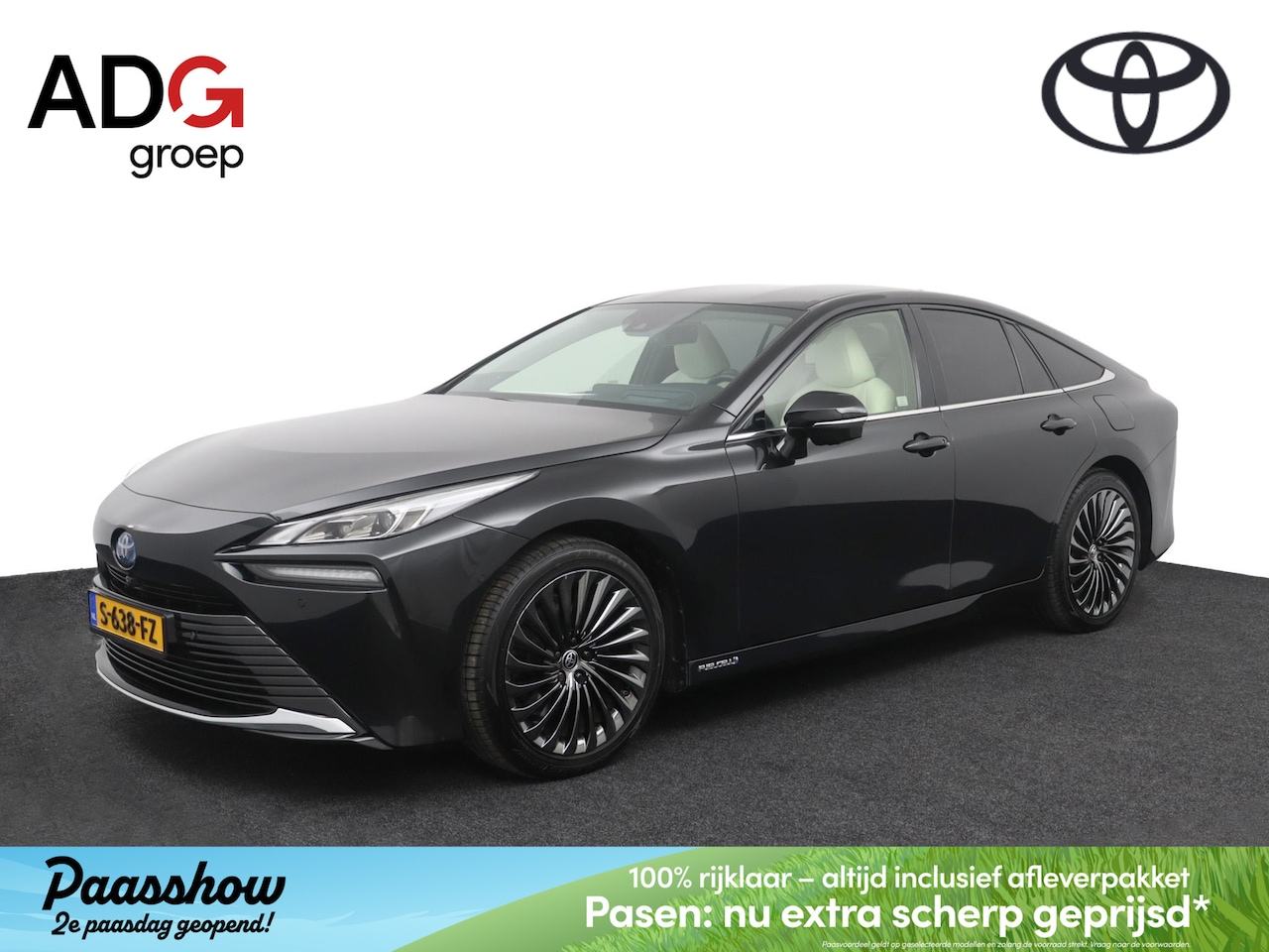 Toyota Mirai - Prestige WAterstof H2 |Leder interieur Stoel verwarming en verkoeling  | Full opties | Uni - AutoWereld.nl