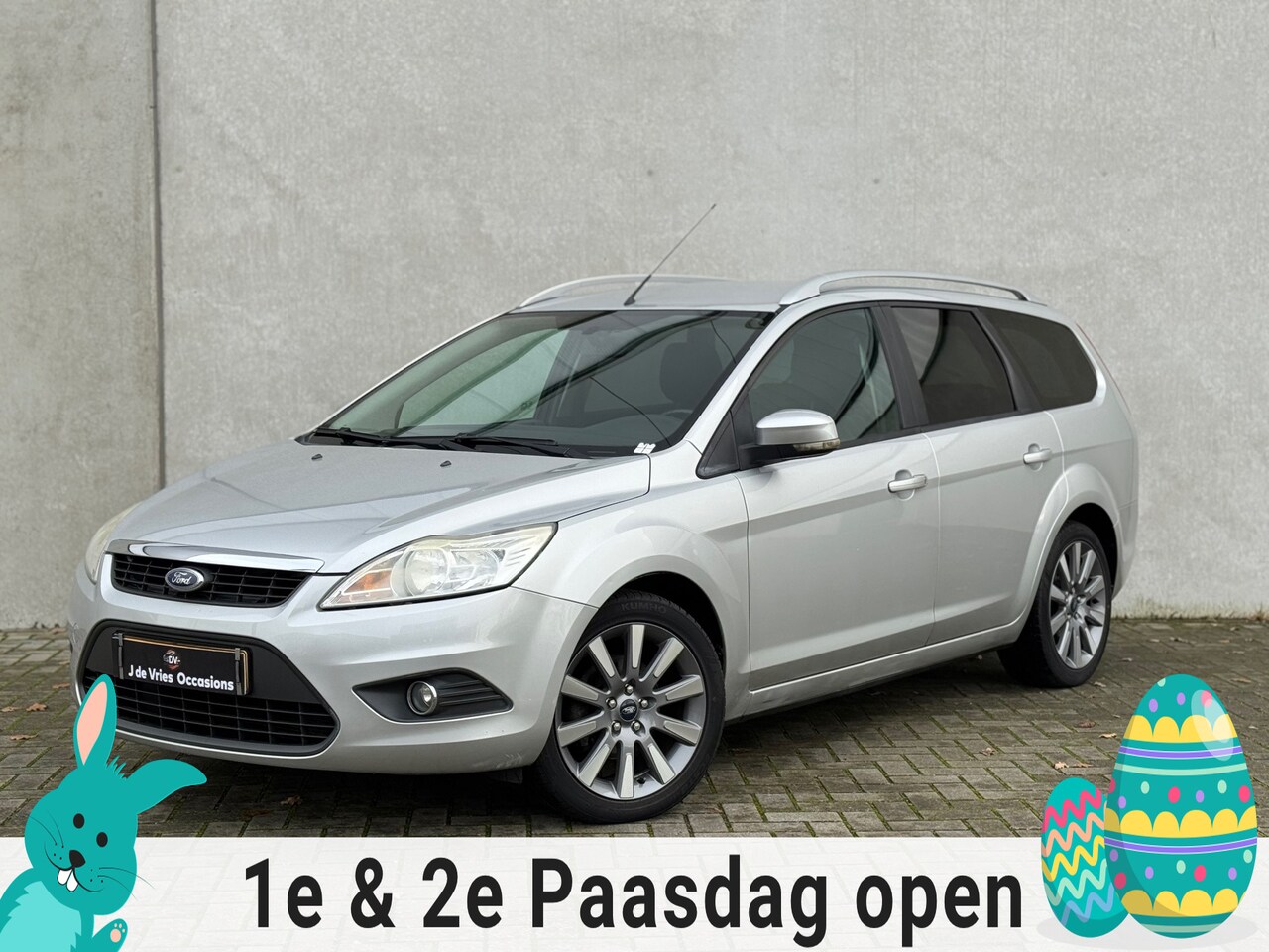 Ford Focus Wagon - 1.8 SILVER MAGIC AIRCO ELEK PAKKET DAKRAILS LMV - AutoWereld.nl