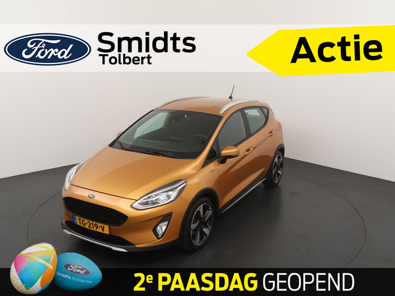 Ford Fiesta - 100PK EcoBoost Active First Edition | Voorruitverwarming | Clima | Adapt. Cruise | Park. s - AutoWereld.nl