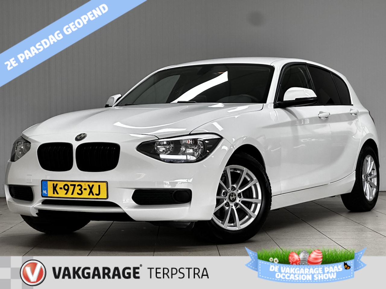 BMW 1-serie - 116i High Executive/ D-Ketting is verv!/ 16'' LMV/ Navi/ Airco/ Elek. pakket/ Isofix/ Stoe - AutoWereld.nl