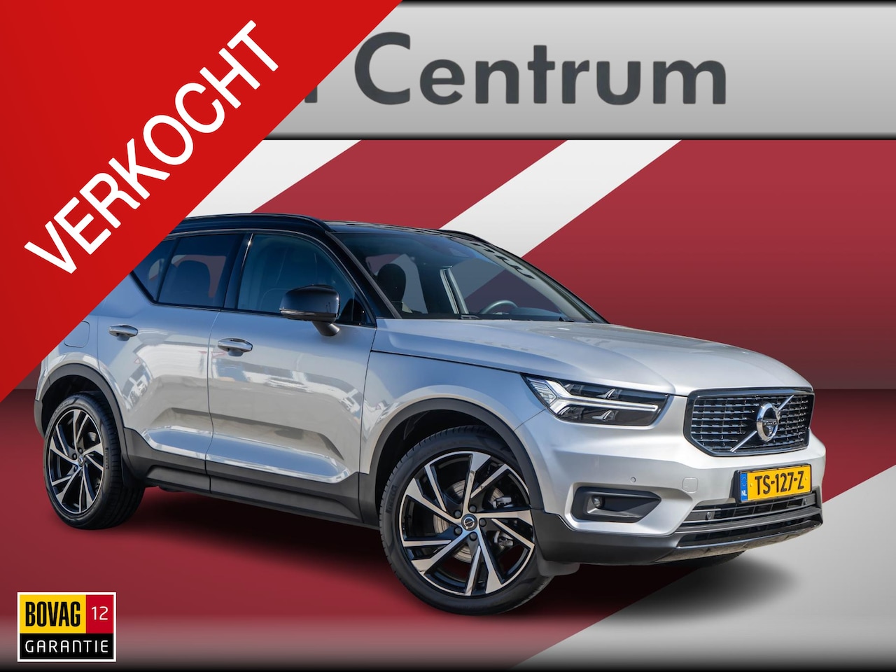 Volvo XC40 - 2.0 T4 R-Design Panorama - camera - leer/alcantara - 20" - AutoWereld.nl