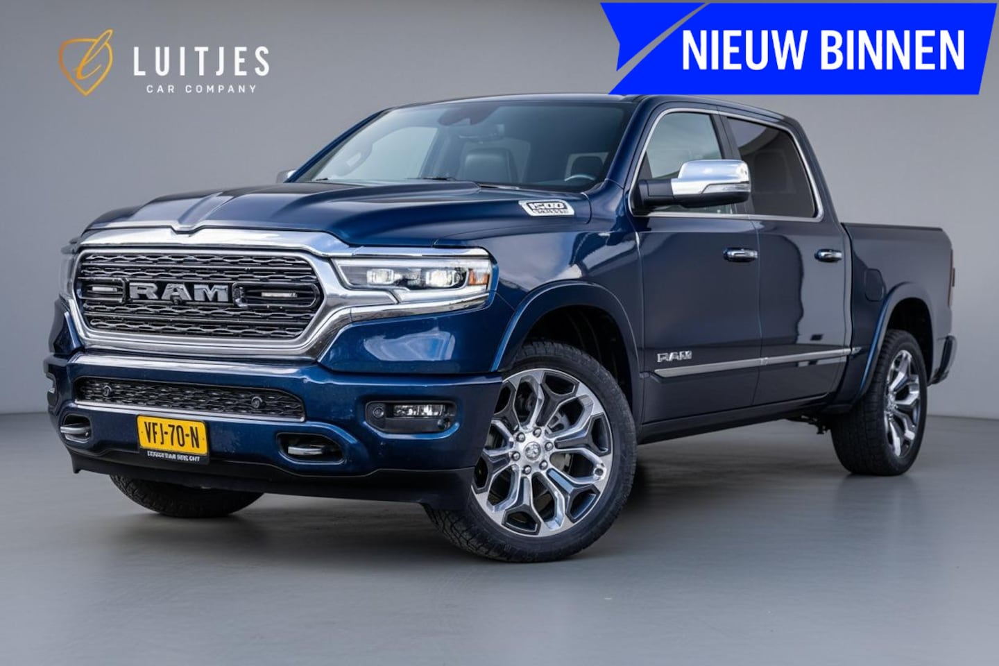 Dodge Ram 1500 - 5.7 V8 4x4 Limited Stoelkoeling|Luchtvering|Schuifdak|360°|H&K|Unieke uitvoering|NL-auto - AutoWereld.nl