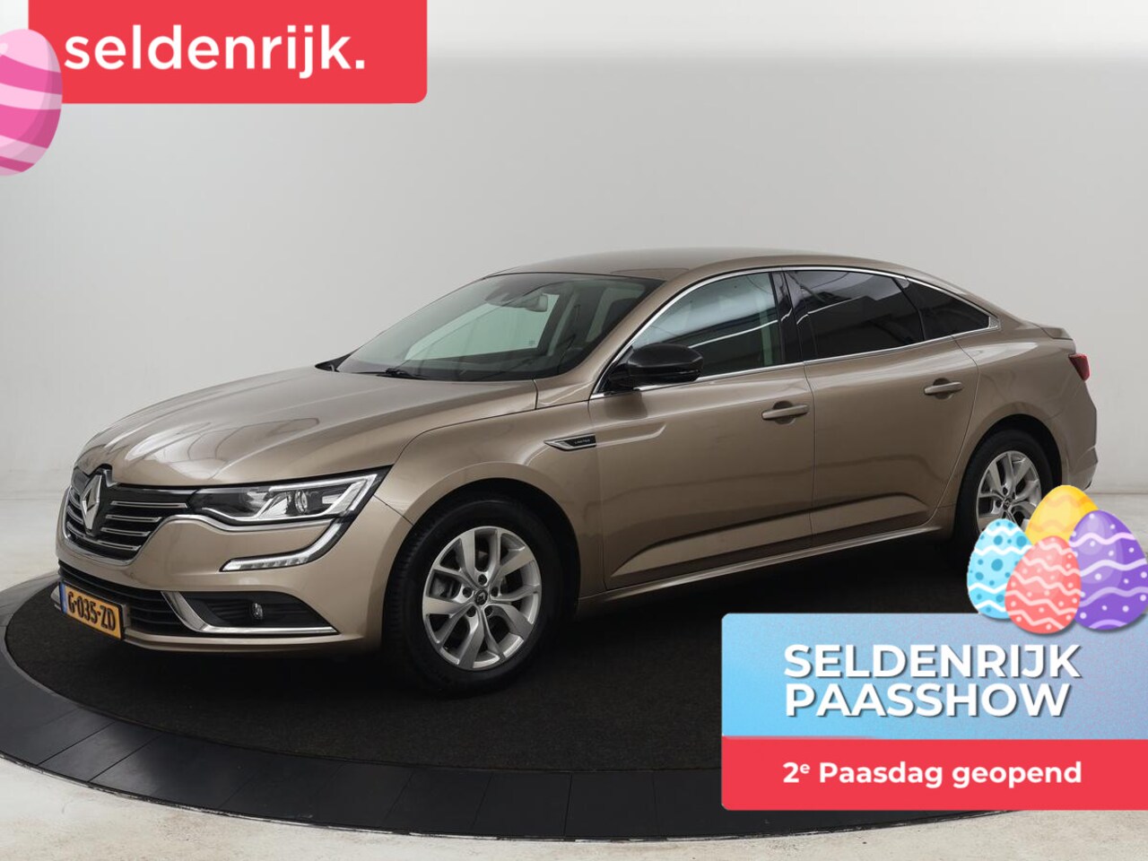 Renault Talisman - 1.3 TCe Limited | Massage | Carplay | Navigatie | Keyless | Parkeerhulp | Half leder | Cru - AutoWereld.nl