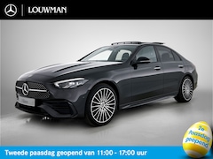 Mercedes-Benz C-klasse - 300 e Business Solution AMG | Trekhaak | Nightpakket | Middenconsole metaalstructuur | Com