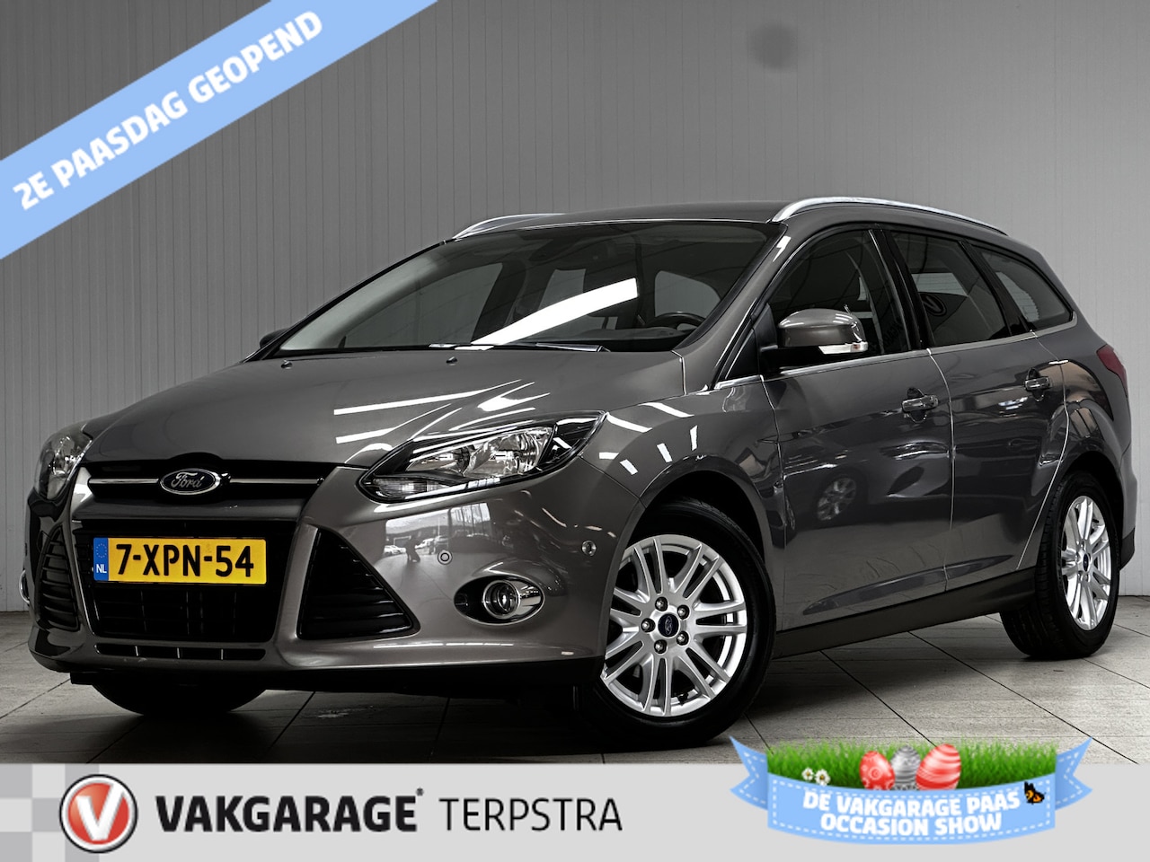 Ford Focus Wagon - 1.0 EcoBoost Edition Plus/ D-Riem Verv 133.000KM!/ Trekhaak/ 16''LMV/ Voorruitverw./ Clima - AutoWereld.nl