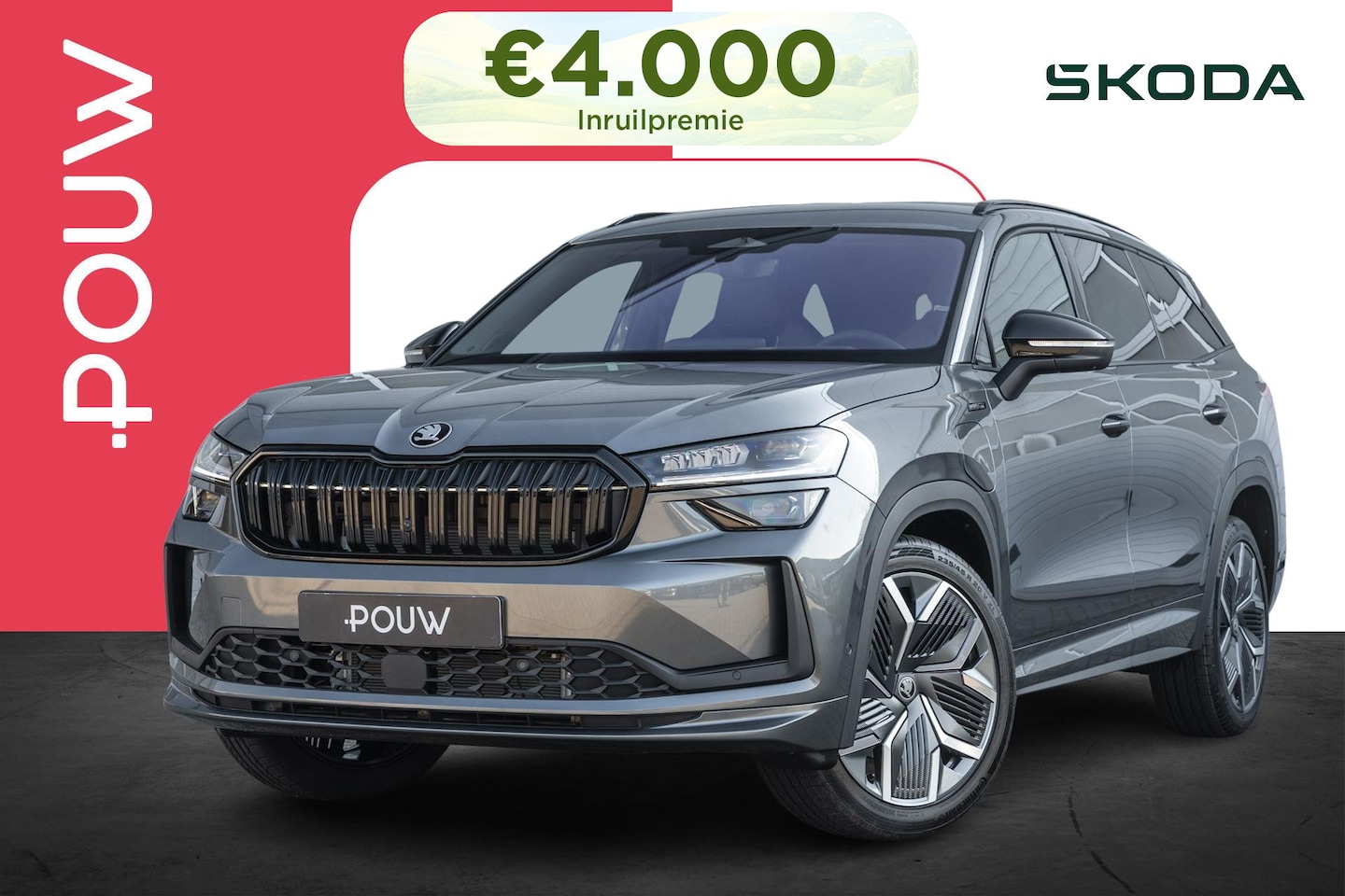 Skoda Kodiaq - 1.5 TSI 204pk DSG PHEV Sportline Business | Parkeer Pakket | Winter Pakket - AutoWereld.nl
