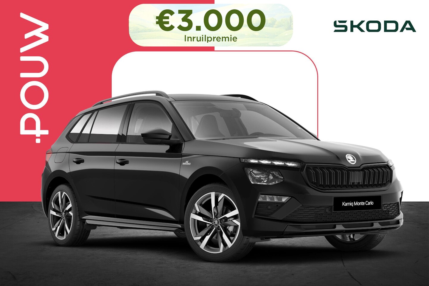 Skoda Kamiq - 1.0 TSI 115pk DSG Monte Carlo | Winter Pakket | 18" Velgen - AutoWereld.nl
