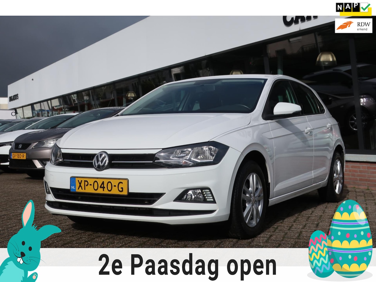 Volkswagen Polo - 1.6 TDI Comfortline 1e EIG_LED_NAVI_ADAP-CRUIS_NAP - AutoWereld.nl