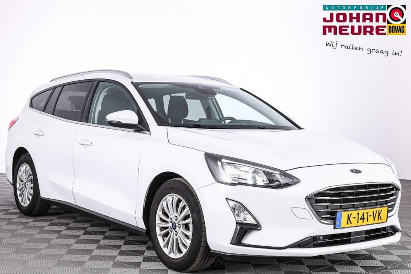 Ford Focus Wagon - 1.0 EcoBoost Hybrid Titanium X Business ✅ 1e Eigenaar *2e PAASDAG OPEN!* - AutoWereld.nl