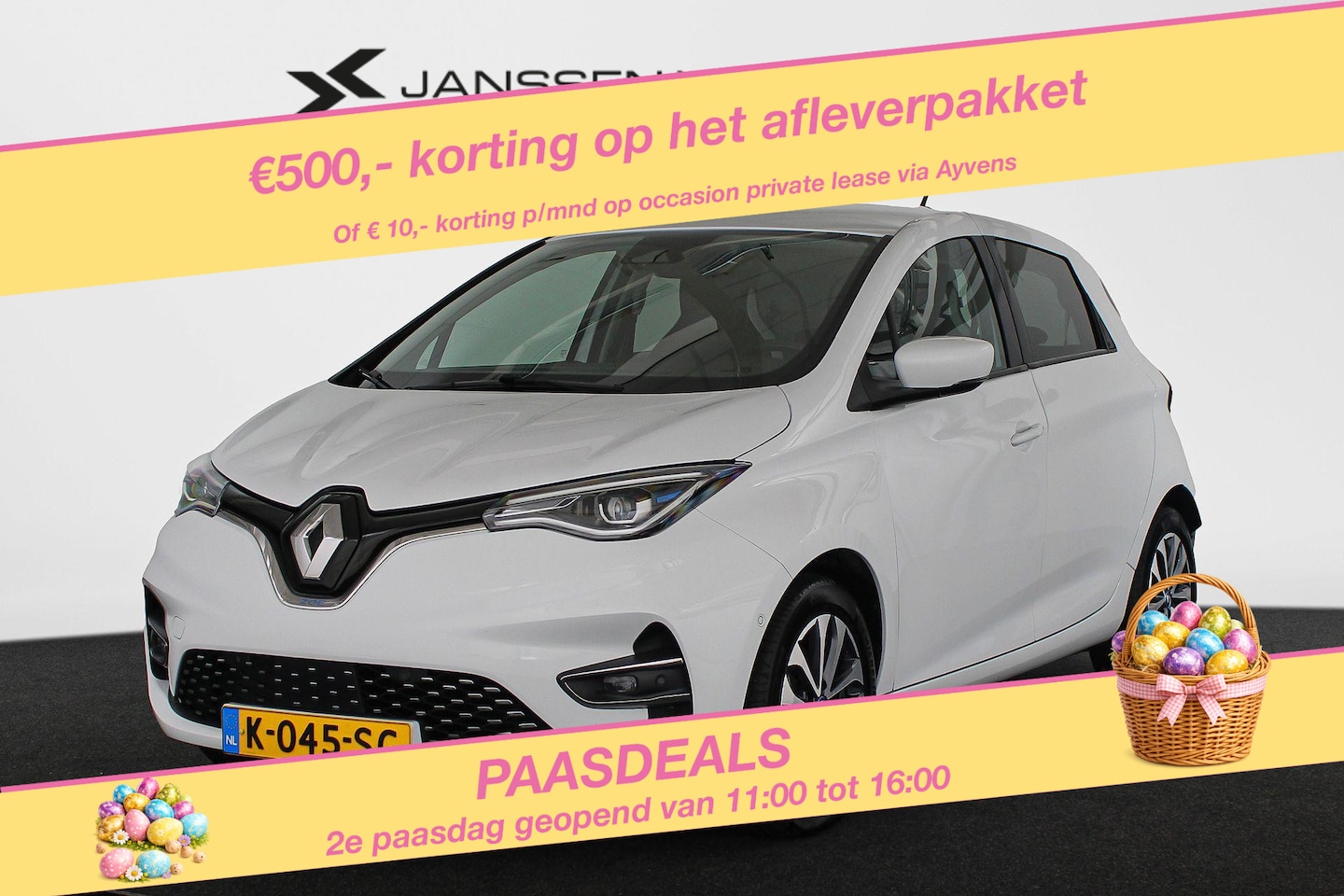 Renault Zoe - R135 Intens 52 kWh KOOPACCU SOH 93% Stoelverwarming Navi - AutoWereld.nl