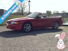 Ford Mustang Convertible - USA 3.8 V6 - Airco - Leer interieur Tweede Paasdag open van 12:00- tot 16:00 uur open