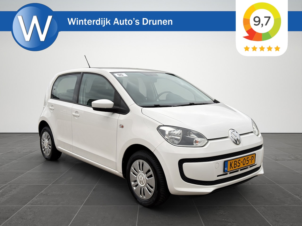 Volkswagen Up! - 1.0 highup! Airco! Let op km stand onlogisch! - AutoWereld.nl