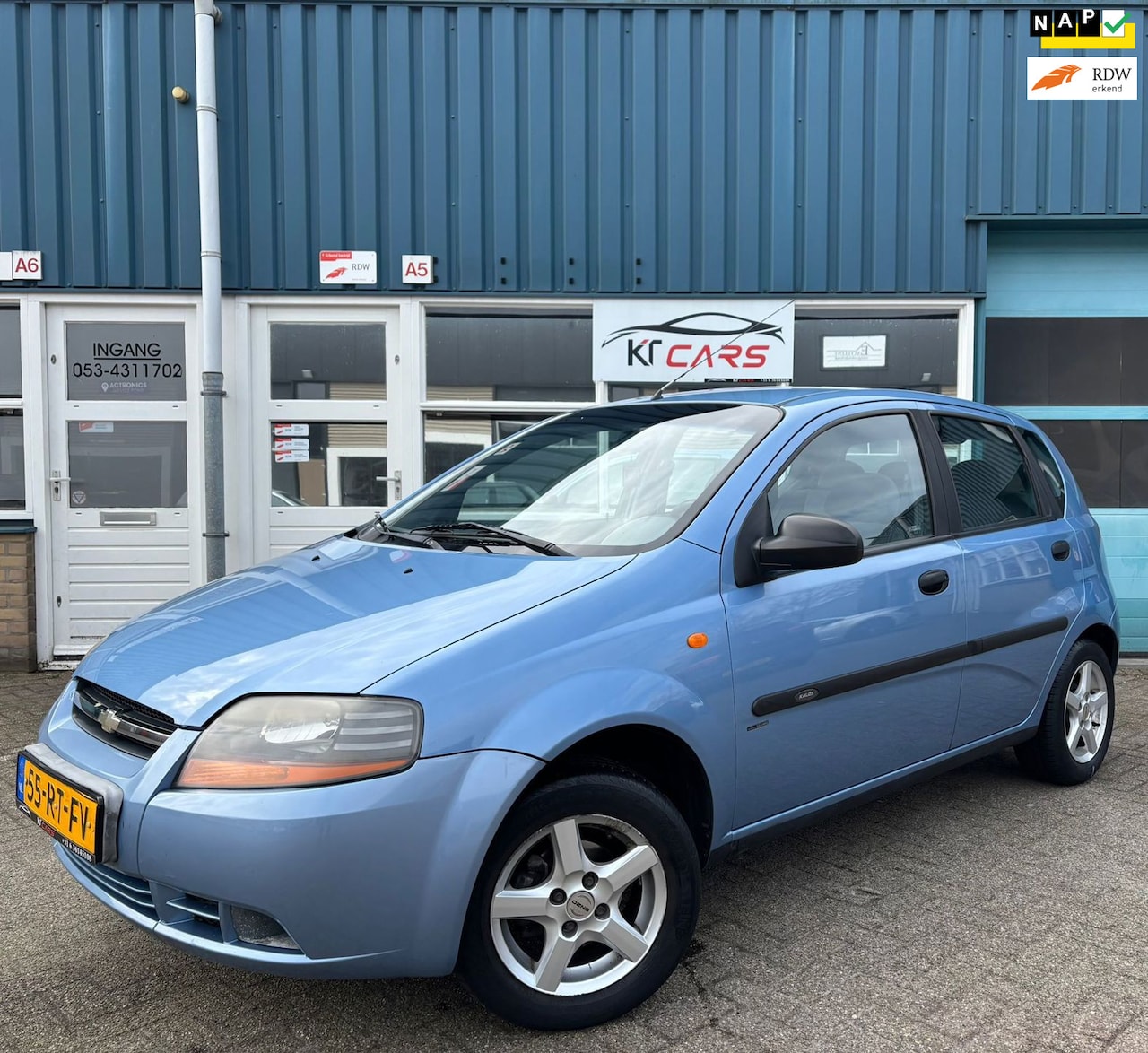 Chevrolet Kalos - 1.4 Spirit 5 Drs | NAP | APK | Trekhaak | LM Velgen | Airco | Radio met Aux | - AutoWereld.nl