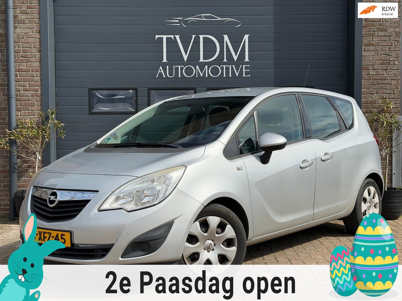 Opel Meriva - 1.4 Turbo Cosmo|AIRCO|PDC - AutoWereld.nl