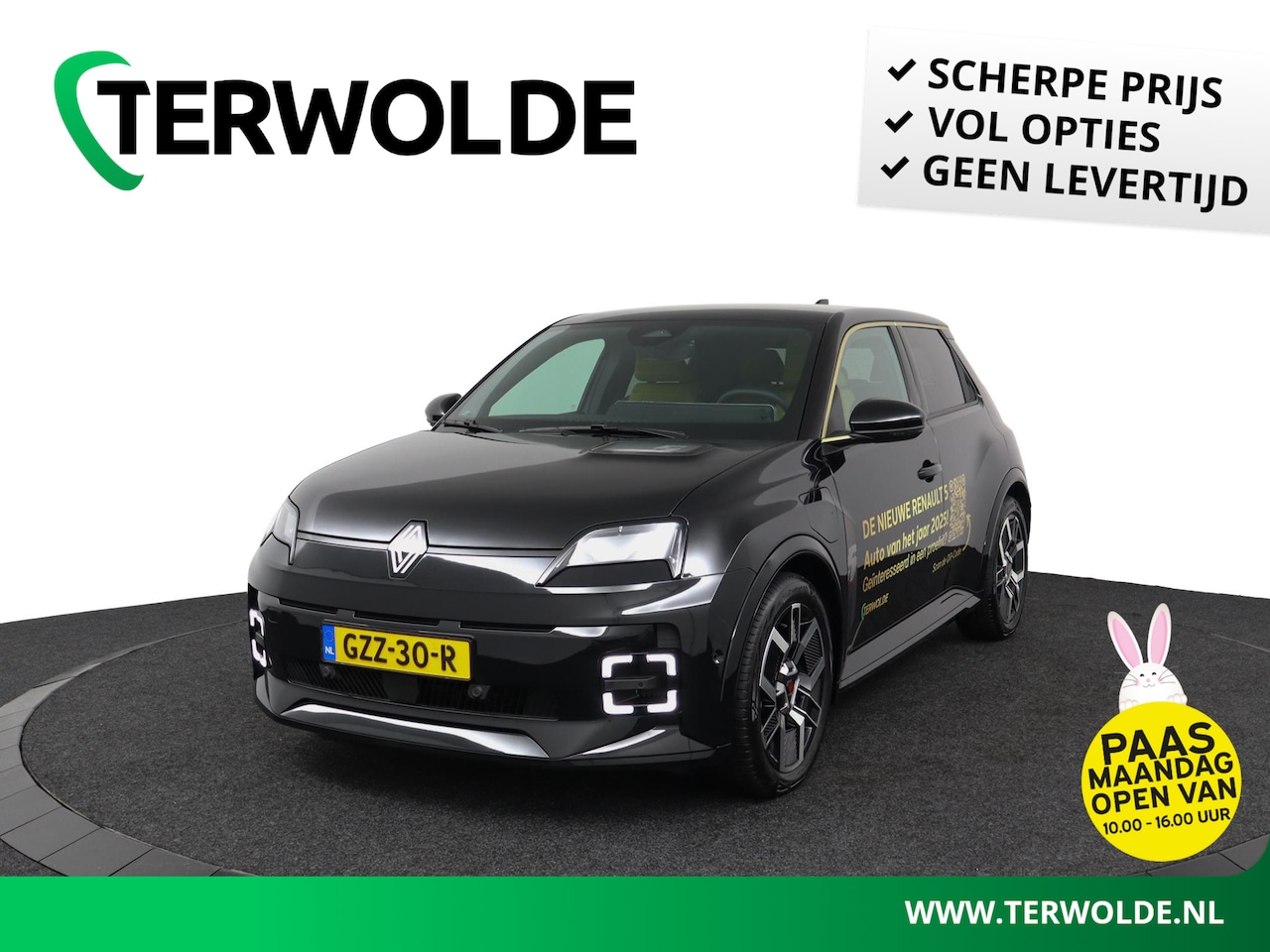Renault 5 - iconic cinq 150 pk comfort range | Pack Safety & Assist | 18" LM velgen Techno | Noodlaadk - AutoWereld.nl