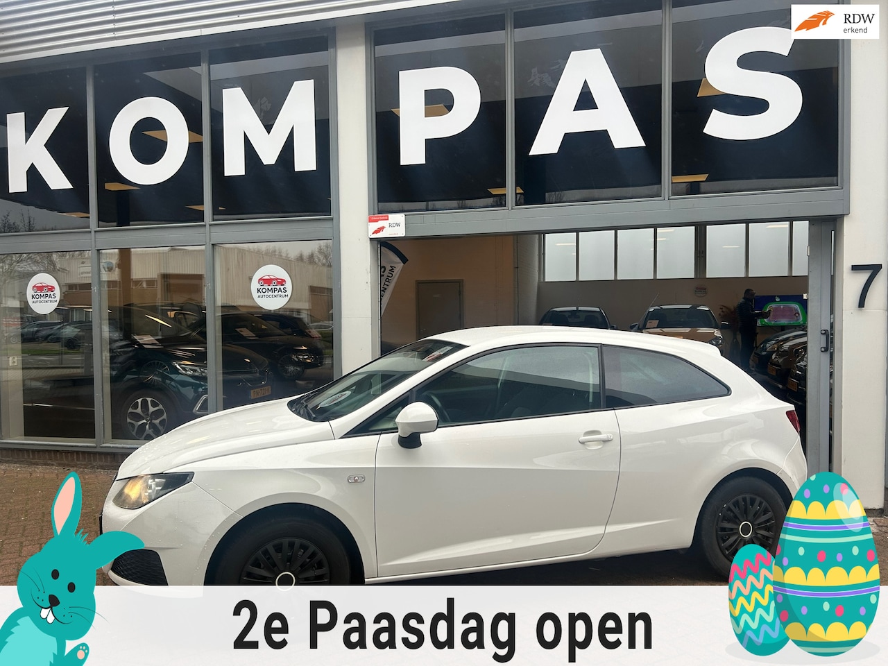 SEAT Ibiza SC - 1.4 Reference |Nw.BEURT|Nw.APK|EL.RAMEN|2EIG|3DRS|2009| - AutoWereld.nl