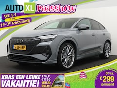 Audi Q4 Sportback e-tron - 40 S-Line 77 kWh SOH 95% RS-Zetels Adapt.Cruise Warmtepomp