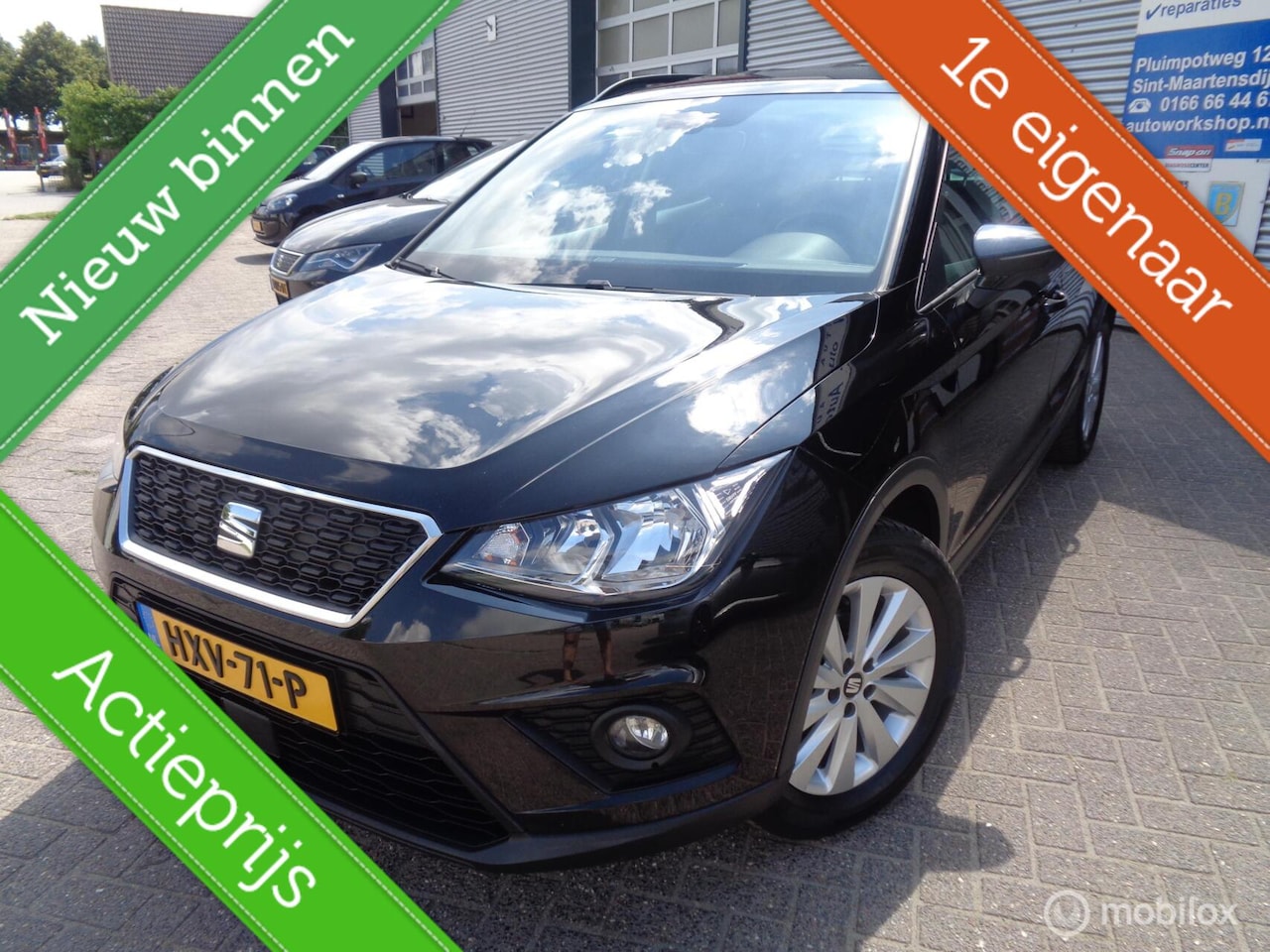 SEAT Arona - 1.0 TSI Style Business/Airco/ECC/Lm velgen/1st eig/PDC/Navi/Carplay/Trekhaak - AutoWereld.nl