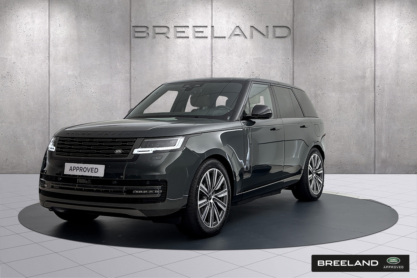 Land Rover Range Rover - P550e Autobiography PHEV | Massage | Panoramadak | Towing Pack Belgravia Green / Caraway - AutoWereld.nl