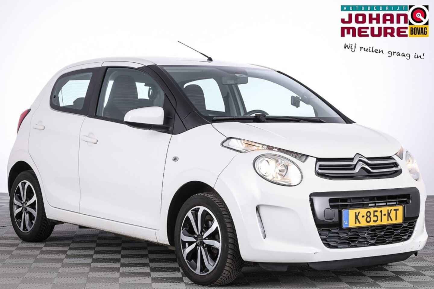 Citroën C1 - 1.0 VTi Shine 5-drs | NAVI | CAMERA | VELGEN ✅ 1e Eigenaar *2e PAASDAG OPEN!* - AutoWereld.nl