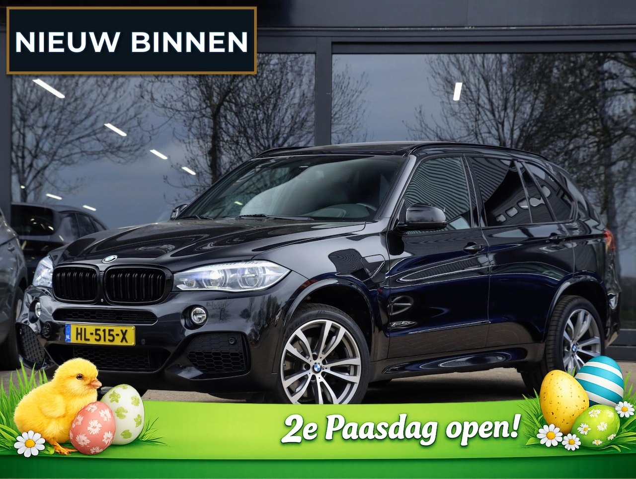 BMW X5 - xDrive40e High Executive M Sport Trekh Pano 360 Zwarte hemel - AutoWereld.nl
