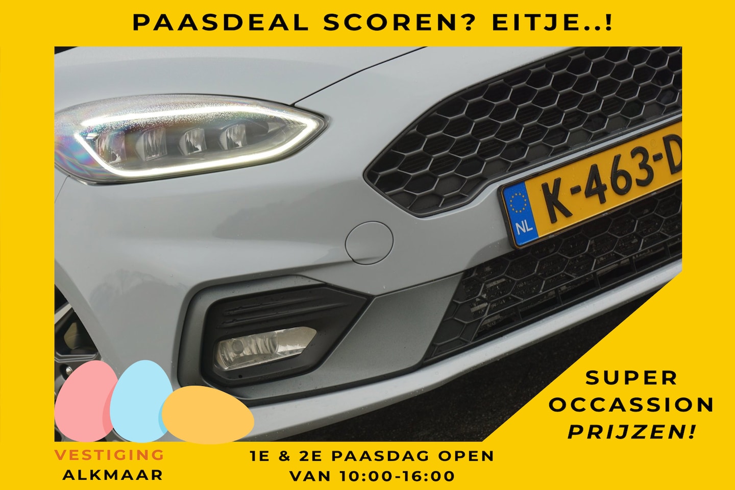 Ford Fiesta - 1.5 EcoBoost ST-3 | Silver Fox | Recaro/Panorama/Full-LED/Carplay/Winterpack - AutoWereld.nl