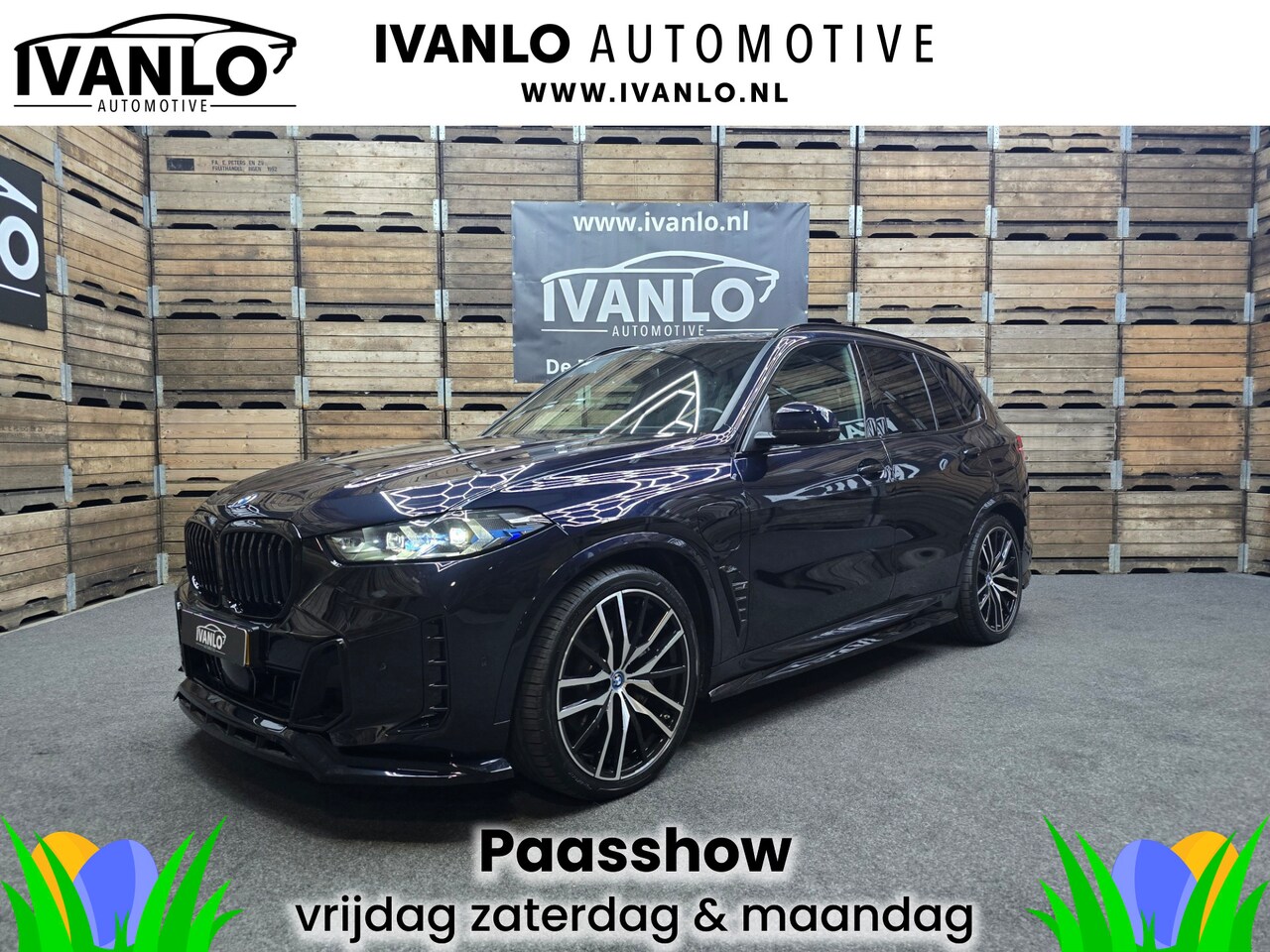 BMW X5 - XDrive50e M Sport MAXTON Sky Lounge Laser Led Pano Luchtvering Massagestoelen Harman Kardo - AutoWereld.nl