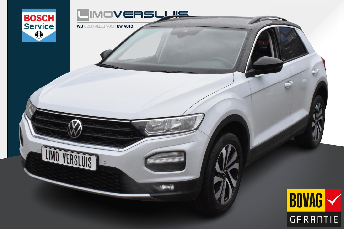 Volkswagen T-Roc - 1.5 TSI Style Carplay Navigatie | Adaptieve Cruise | Trekhaak | 12 mnd BOVAG garantie | Wh - AutoWereld.nl