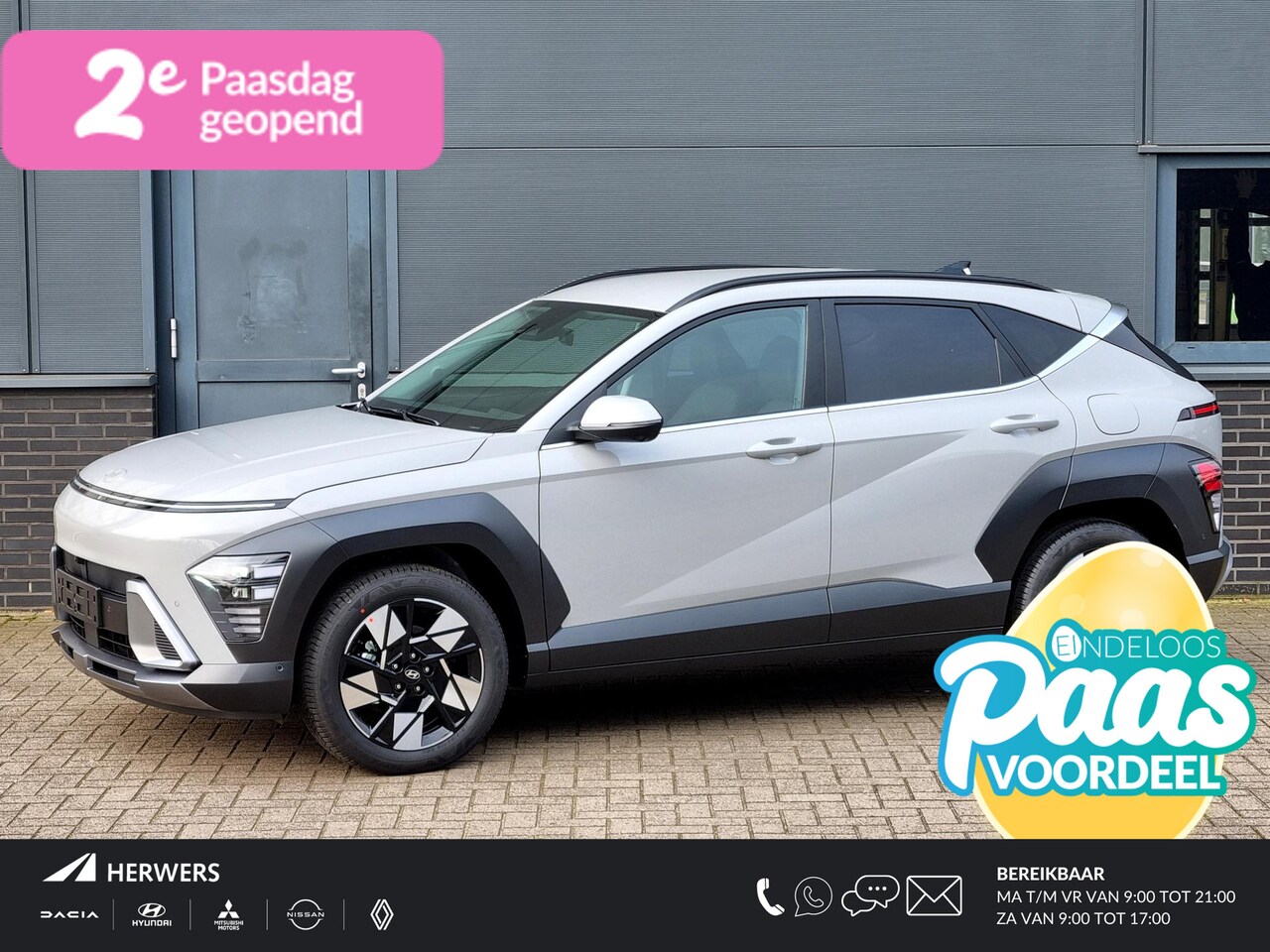 Hyundai Kona - 1.6 GDI HEV Premium ** Nu met € 2.500 Voordeel ** Nieuw uit voorraad leverbaar ** - AutoWereld.nl