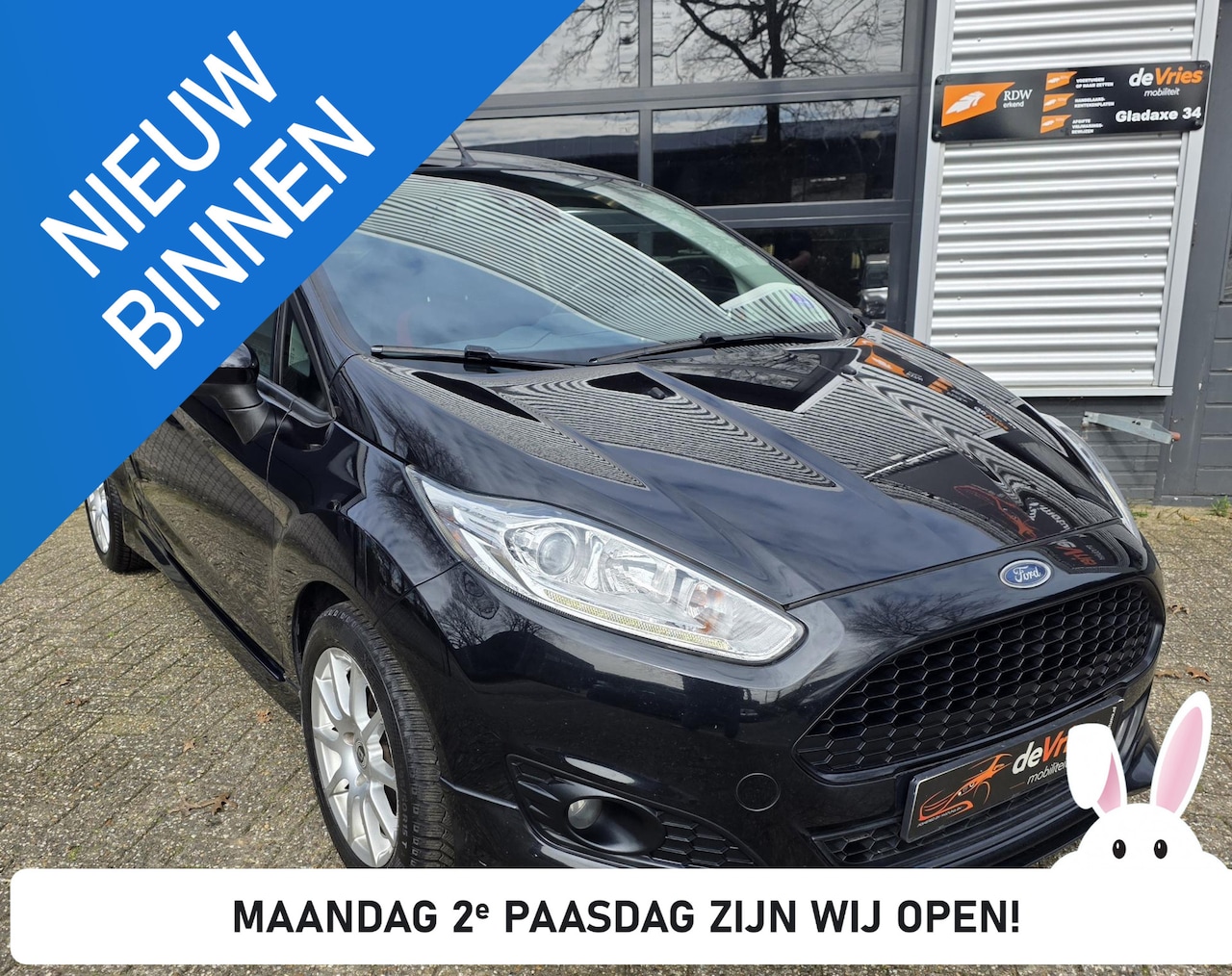 Ford Fiesta - 1.0 EcoBoost ST Line **CLIMA-125PK-BLEUTOOTH** - AutoWereld.nl