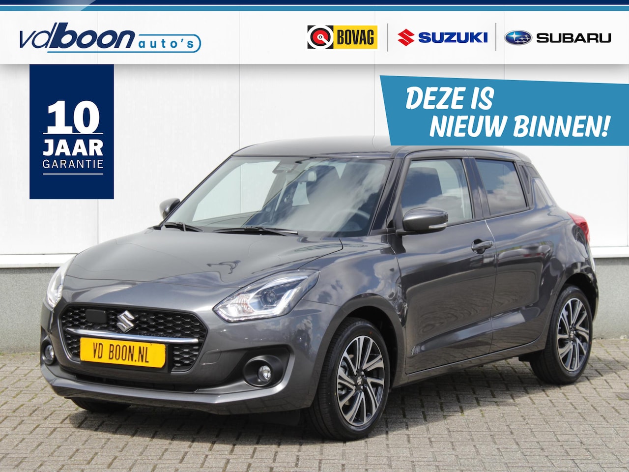 Suzuki Swift - 1.2 Style Smart Hybrid | Navi | Clima | Adap. Cruise | Lm-Velgen - AutoWereld.nl