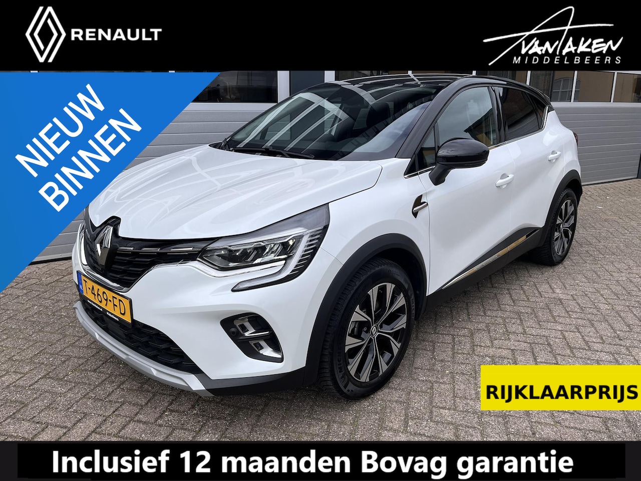 Renault Captur - 1.6 E-Tech full hybrid 145 techno - AutoWereld.nl