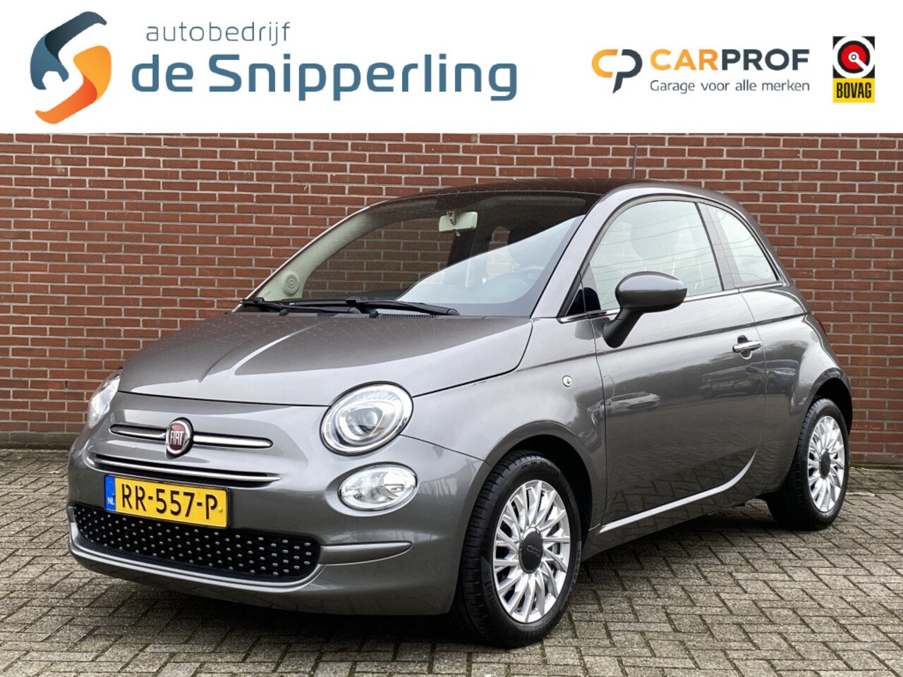 Fiat 500 - 0.9 TwinAir T Lounge AUTOMAAT CRUISE AIRCO PANO LMV BLUETOOTH - AutoWereld.nl