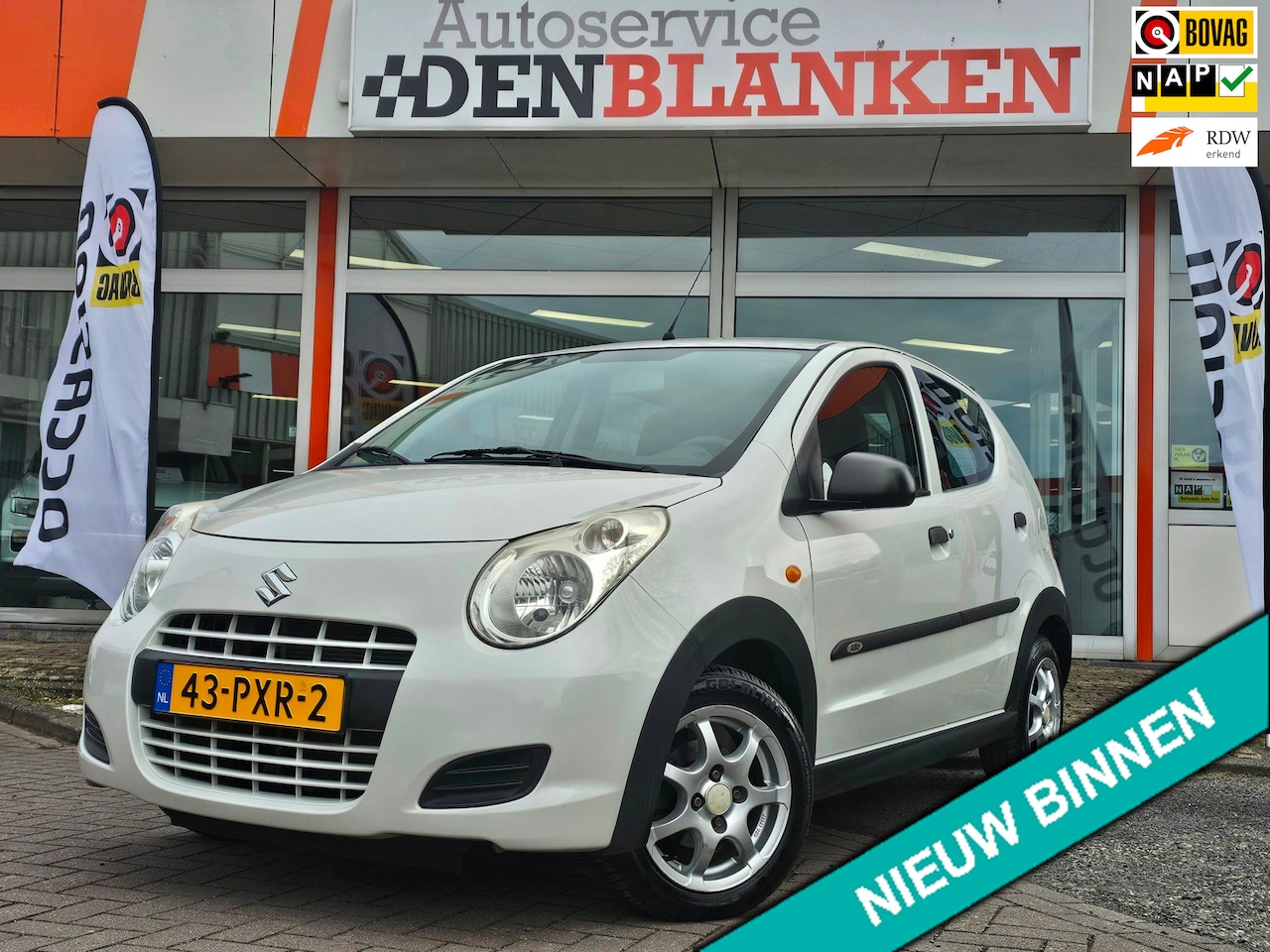 Suzuki Alto - 1.0 Comfort Plus 5drs BJ.2011 / Airco / Elektr. Pakket / 14"Lmv !! - AutoWereld.nl