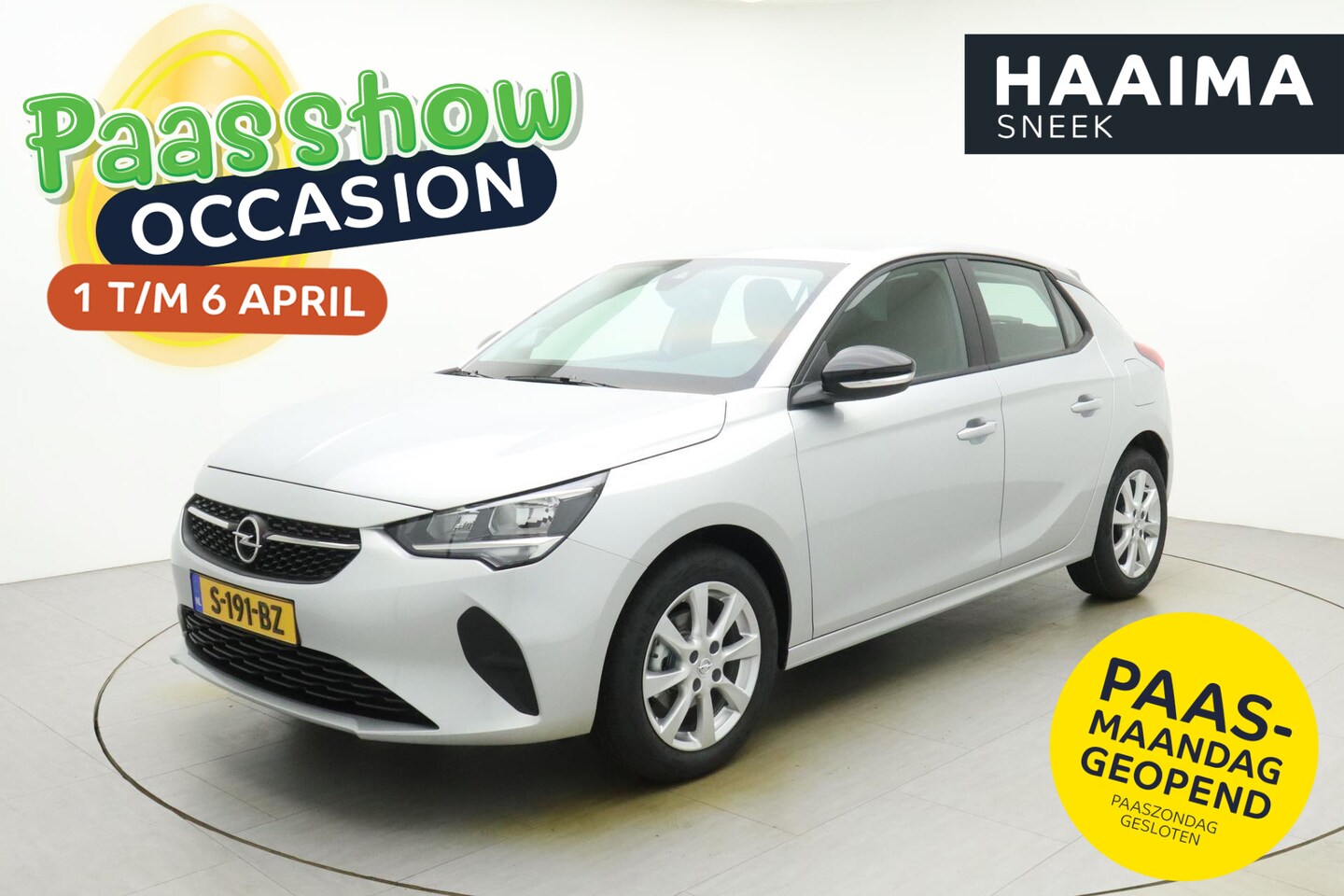 Opel Corsa - 1.2 75pk Edition | Demo | Airco | Cruise Control | Parkeersensoren achter | Stuurverwarmin - AutoWereld.nl