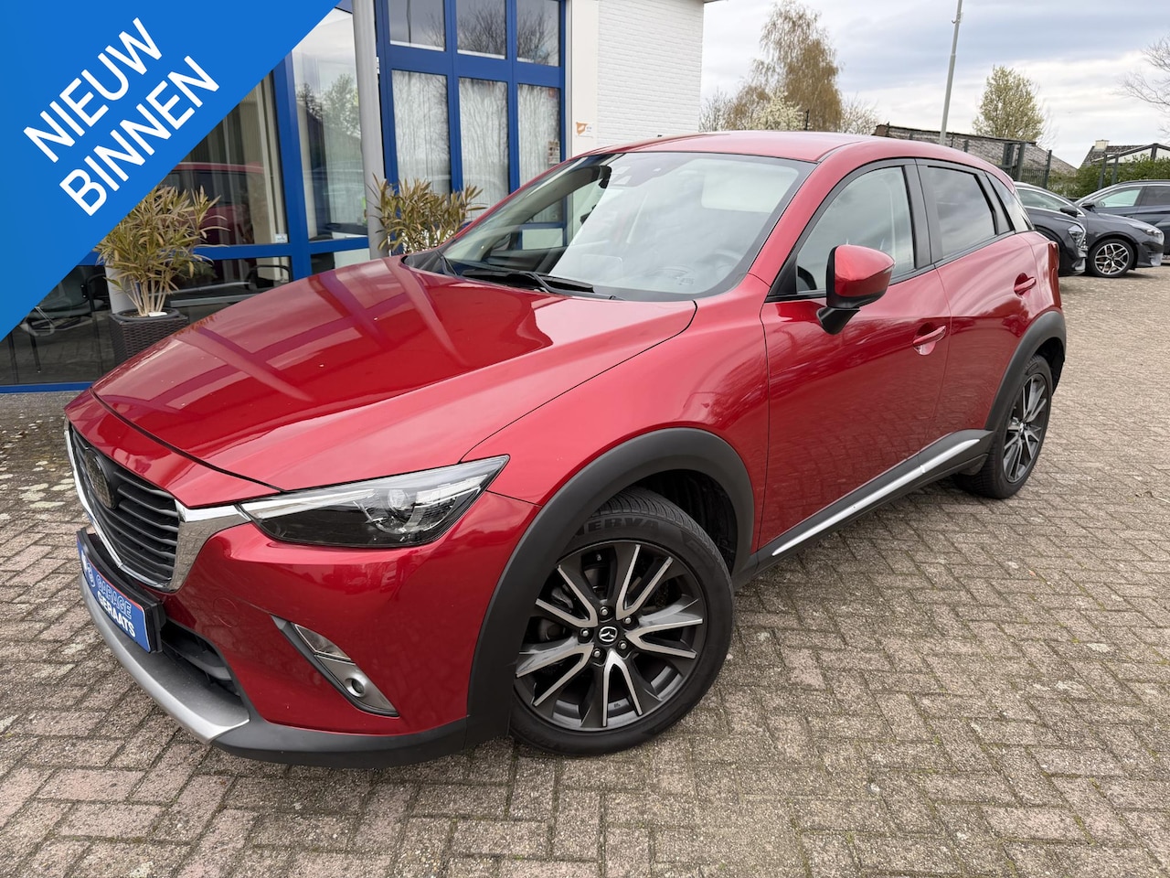 Mazda CX-3 - 2.0 SkyActiv-G 165 GT-M NAVI-KEYLESS-CRUISE-CAMARA- PDC V/A-ECC-BLEUTOOTH-18 INCH-HALF LEE - AutoWereld.nl