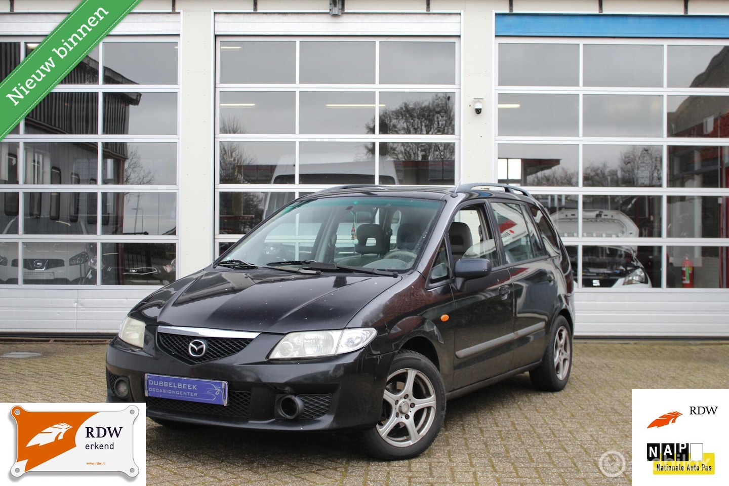 Mazda Premacy - 1.8i Comfort AIRCO (GOED WERKEND IJSKOUD) STUURBEKRACHTIGING ELEK.RAMEN V+A+SPIEGELS DISTR - AutoWereld.nl