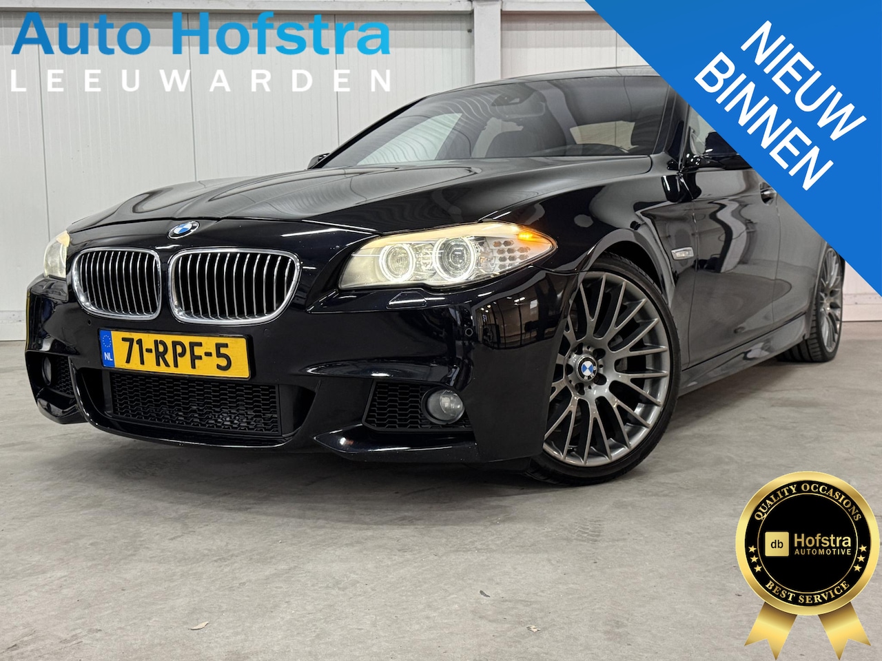 BMW 5-serie - 520d High Executive VOL-OP-OPTIES NED.-AUTO AUTOMAAT - AutoWereld.nl