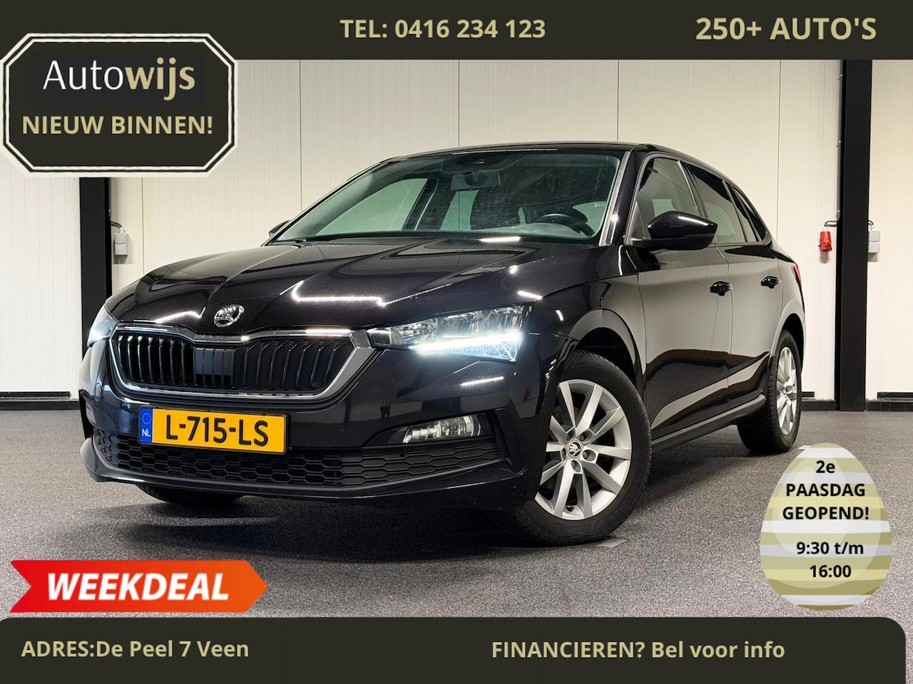 Skoda Scala - 1.0 TSI Ambition|NL AUTO|DIGIDASH|TREKHAAK|CRUISE|PDC|NAVI - AutoWereld.nl