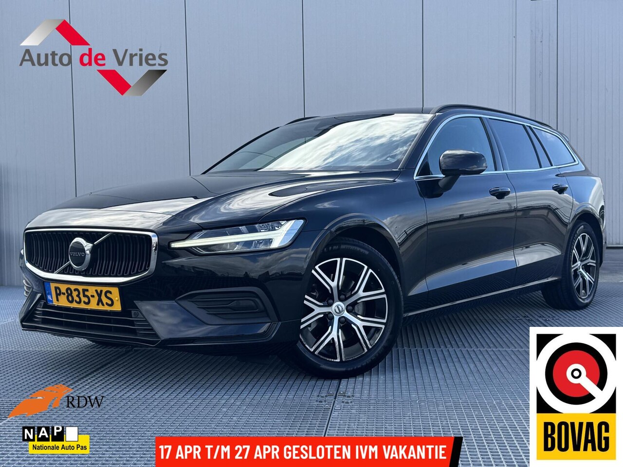 Volvo V60 - 2.0 B3 Core|Navi|NL-Auto|Adaptive Cruise|LED - AutoWereld.nl