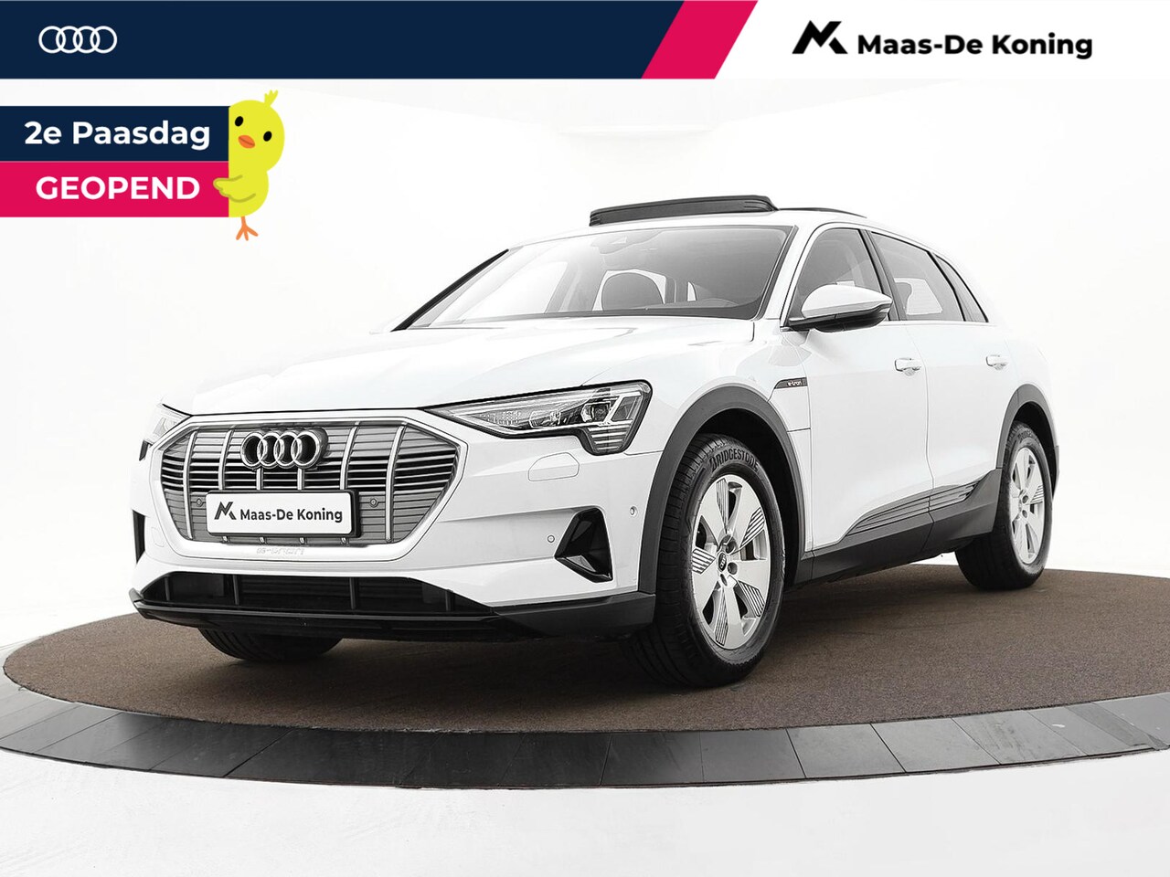 Audi e-tron - 50 Quattro Advanced Edition 71 kWh 313pk · SOH 91,1% · Panoramadak · Camera · Luchtvering - AutoWereld.nl