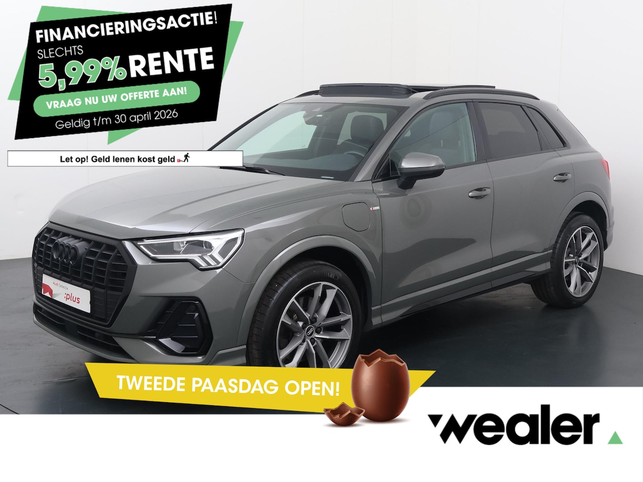 Audi Q3 - 45 TFSI e S edition | 245 PK | SoH 94% | Panoramadak | Trekhaak | S line | Dodehoek detect - AutoWereld.nl