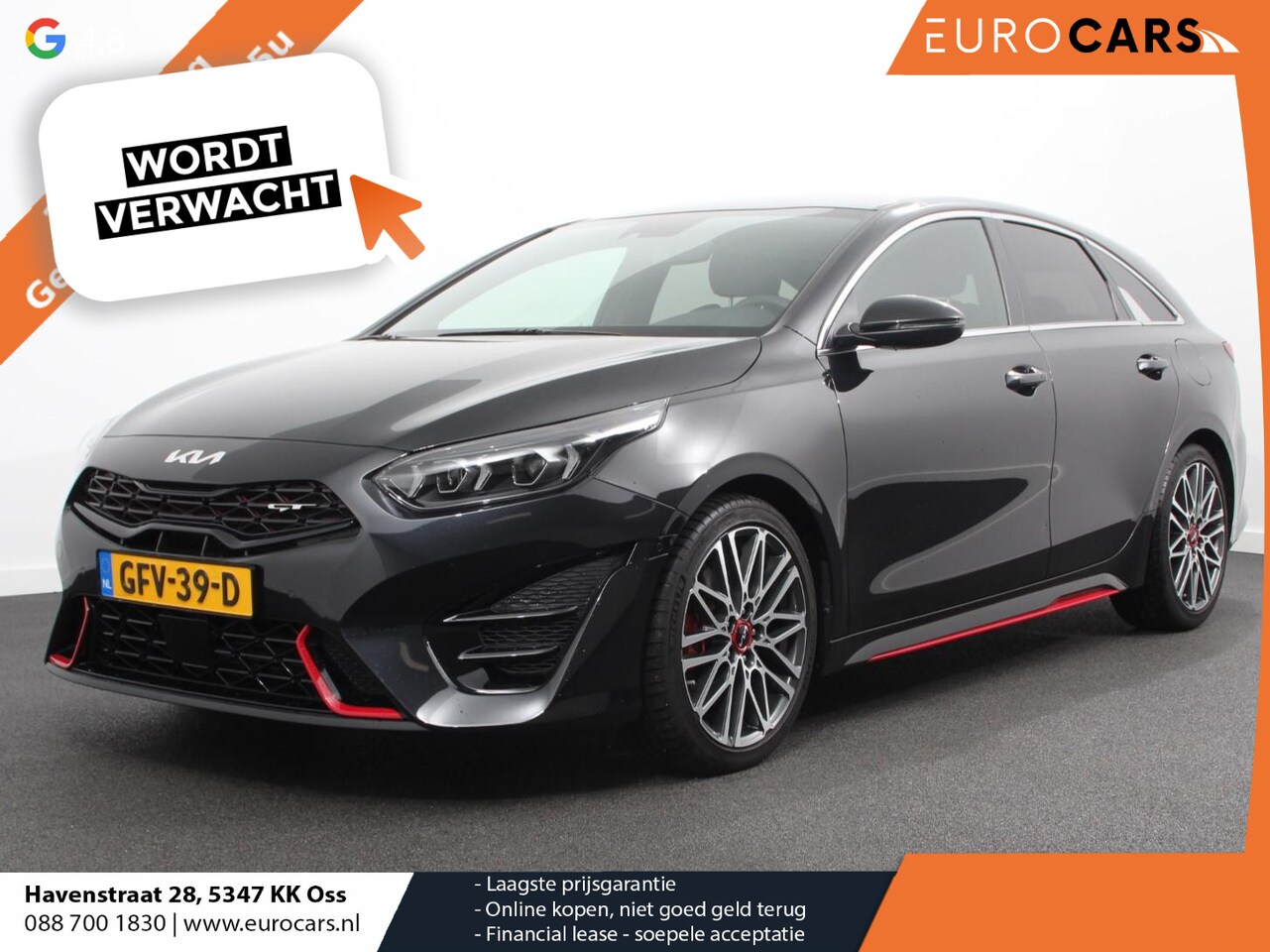 Kia Pro cee'd - 1.6 T-GDi 204pk Automaat GT | Navigatie | Apple Carplay/Android Auto | Parkeersensoren | C - AutoWereld.nl