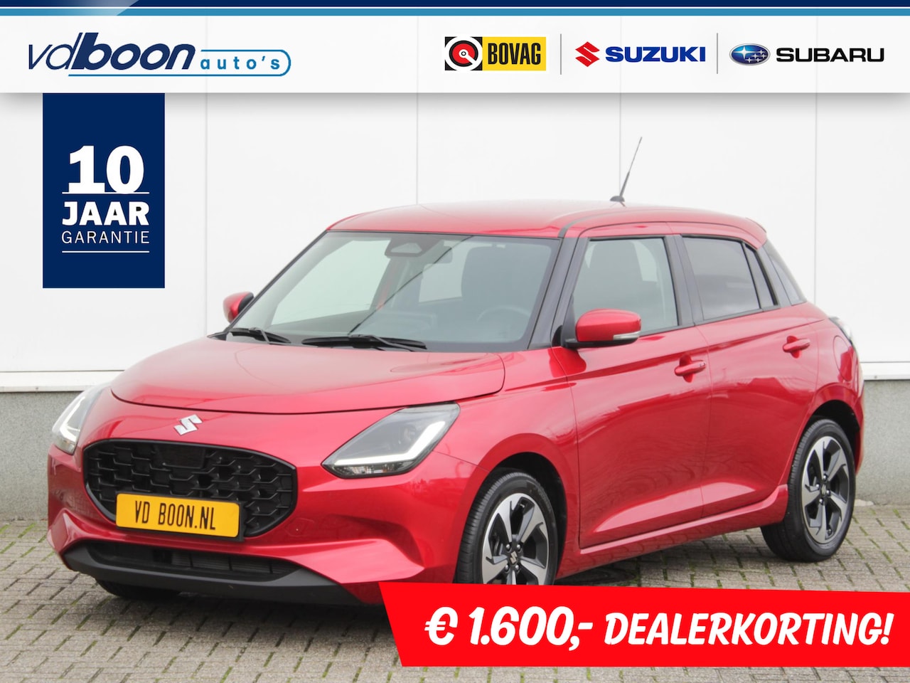 Suzuki Swift - 1.2 Style Smart Hybrid Automaat | € 1600,- DEALERKORTING! | Alle kleuren leverbaar! - AutoWereld.nl