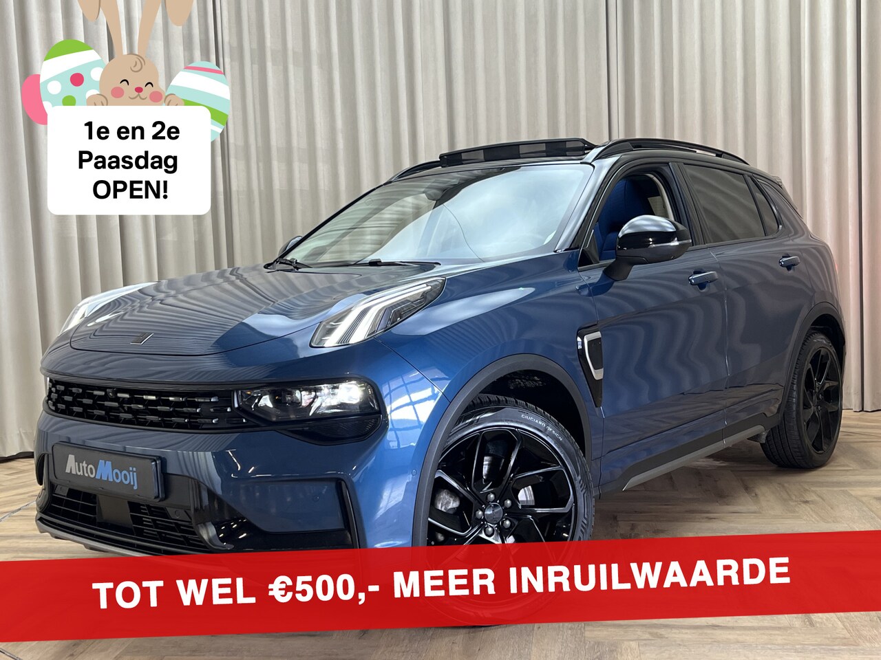 Lynk & Co 01 - 1.5 *360 Camera* Black Pack! / Org.NL! / Panoramadak / Infinity Sound / Adaptive Cruise / - AutoWereld.nl