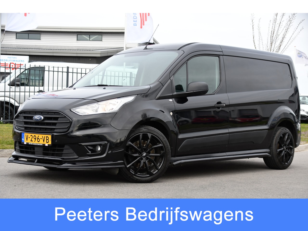 Ford Transit Connect - 1.5 EcoBlue L2 Black Edition Cruise, 100pk, Trekhaak, Voorruit verwarming, Airco Sensoren, - AutoWereld.nl