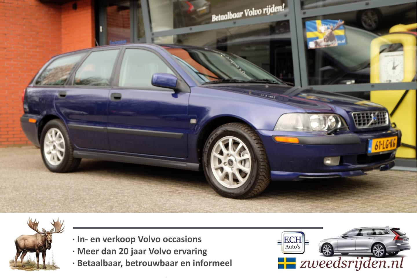 Volvo V40 - 1.8 Europa 1.8 Europa, Airco, Trekhaak - AutoWereld.nl